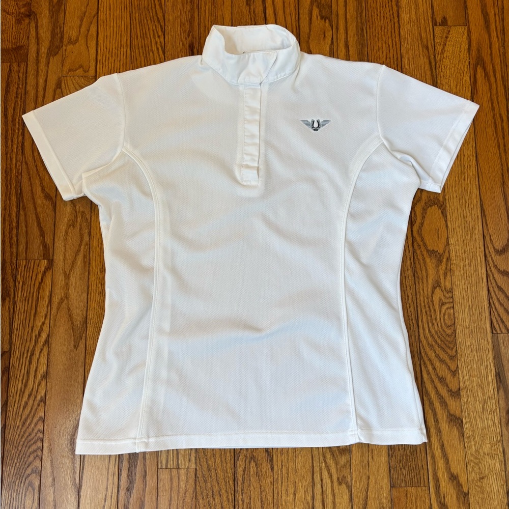 Women’s Tuffrider Short Sleeve Show Shirt Size L